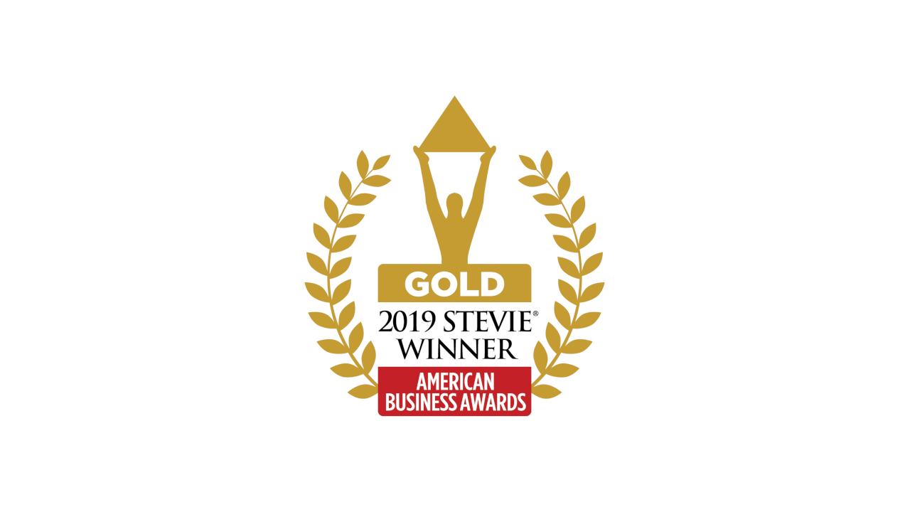ABA 2019 Gold Stevie Award Winner Logo