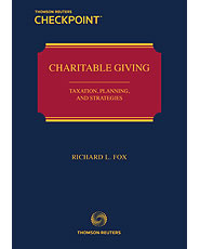 Cover of the Checkpoint Charitable Giving book.