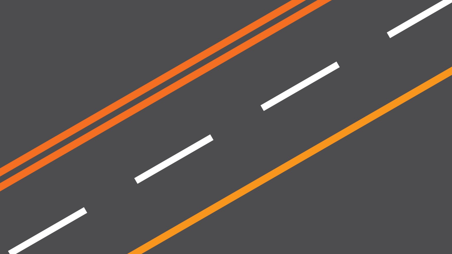 Graphic of a road with dash lines.