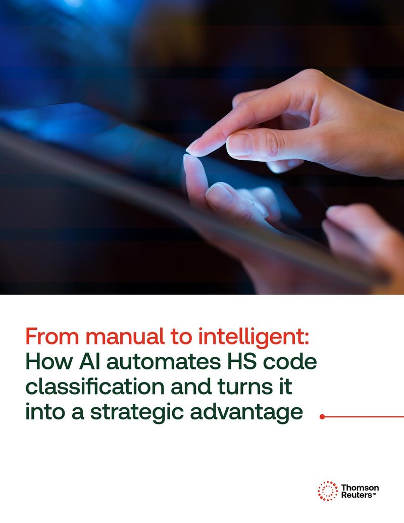Cover image of a Thomson Reuters white paper