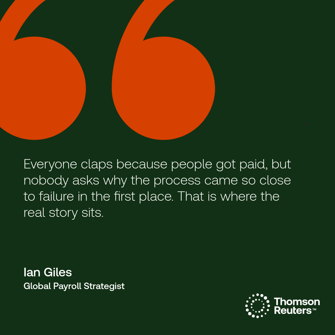 Quote from Ian Giles: "Everyone claps because people got paid, but nobody asks why the process came so close to failure in the first place. That is where the real story sits.