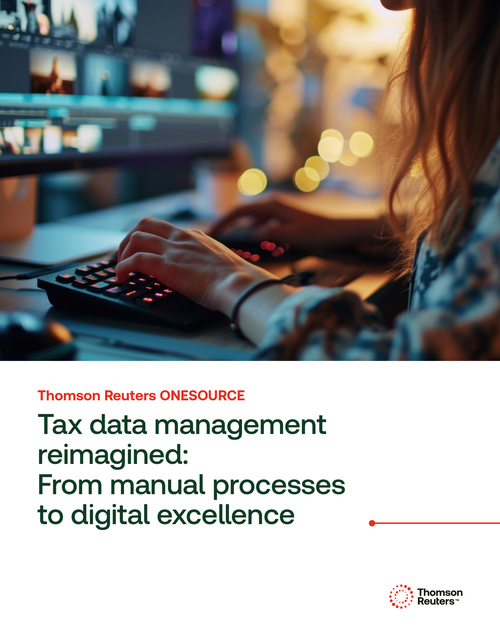 Tax data management white paper cover