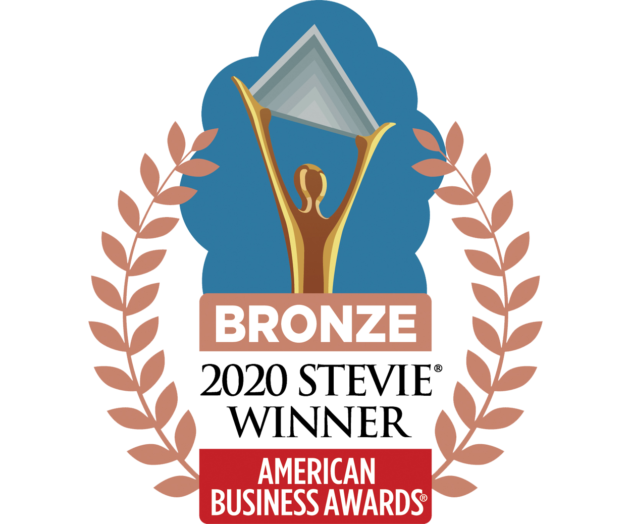 Bronze - 2020 Stevie Winner logo - American Business Awards