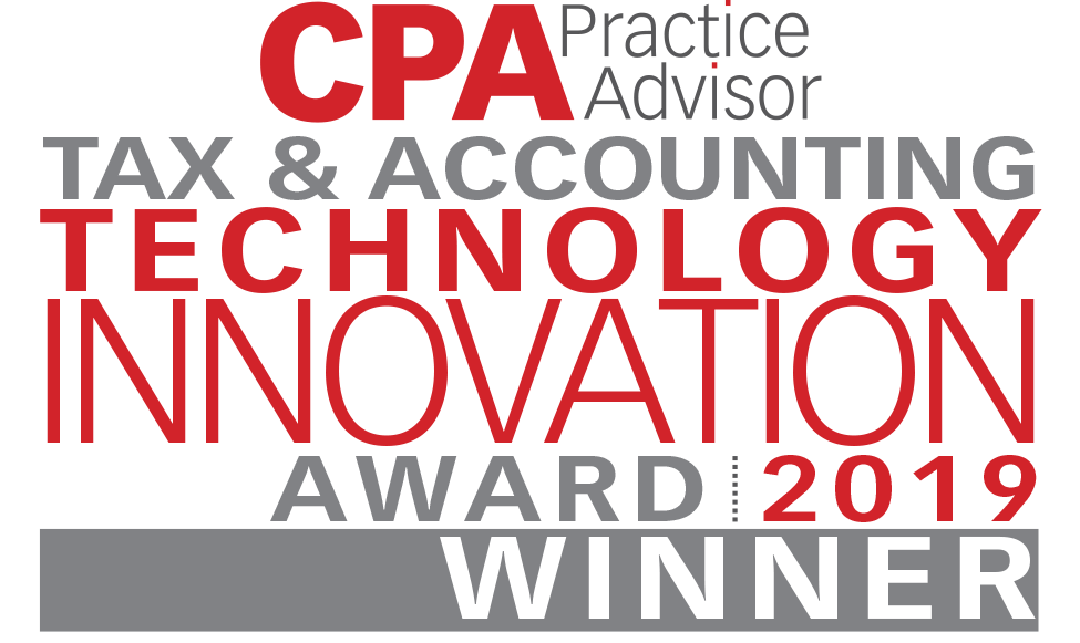 Award graphic for CPA Practice Advisor TIA Award Winner 2019