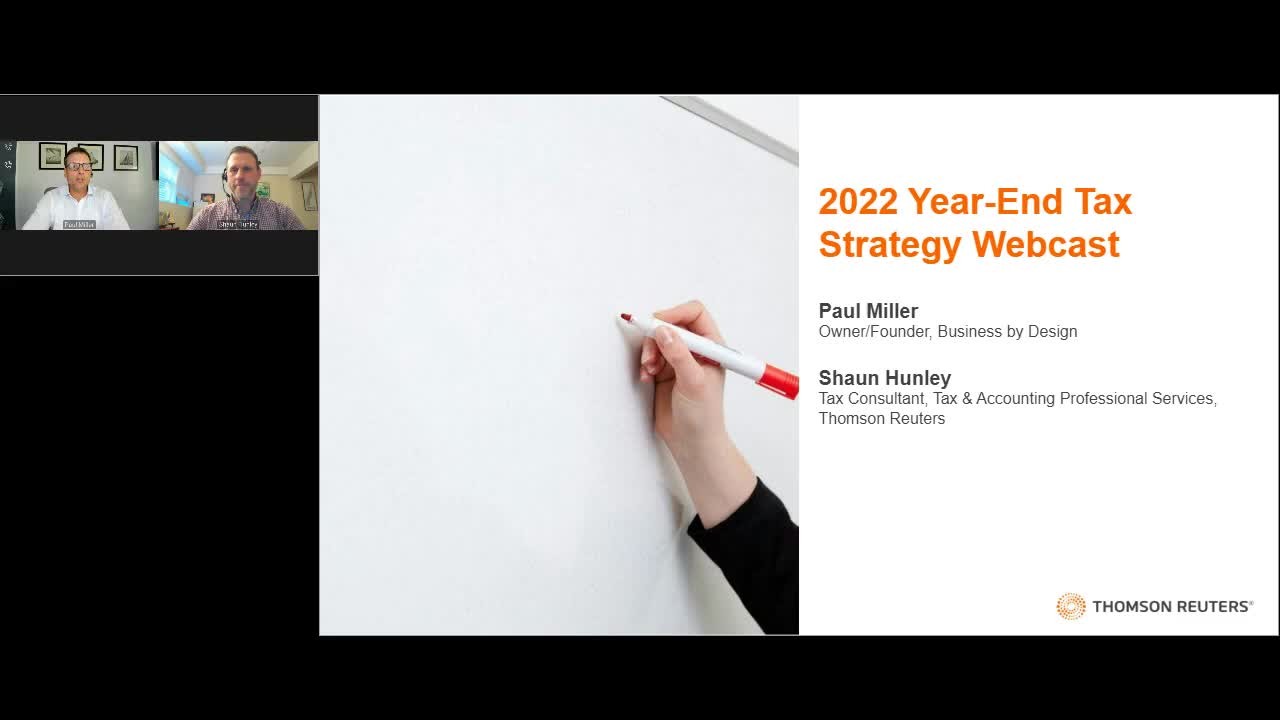 2022 year-end tax strategy