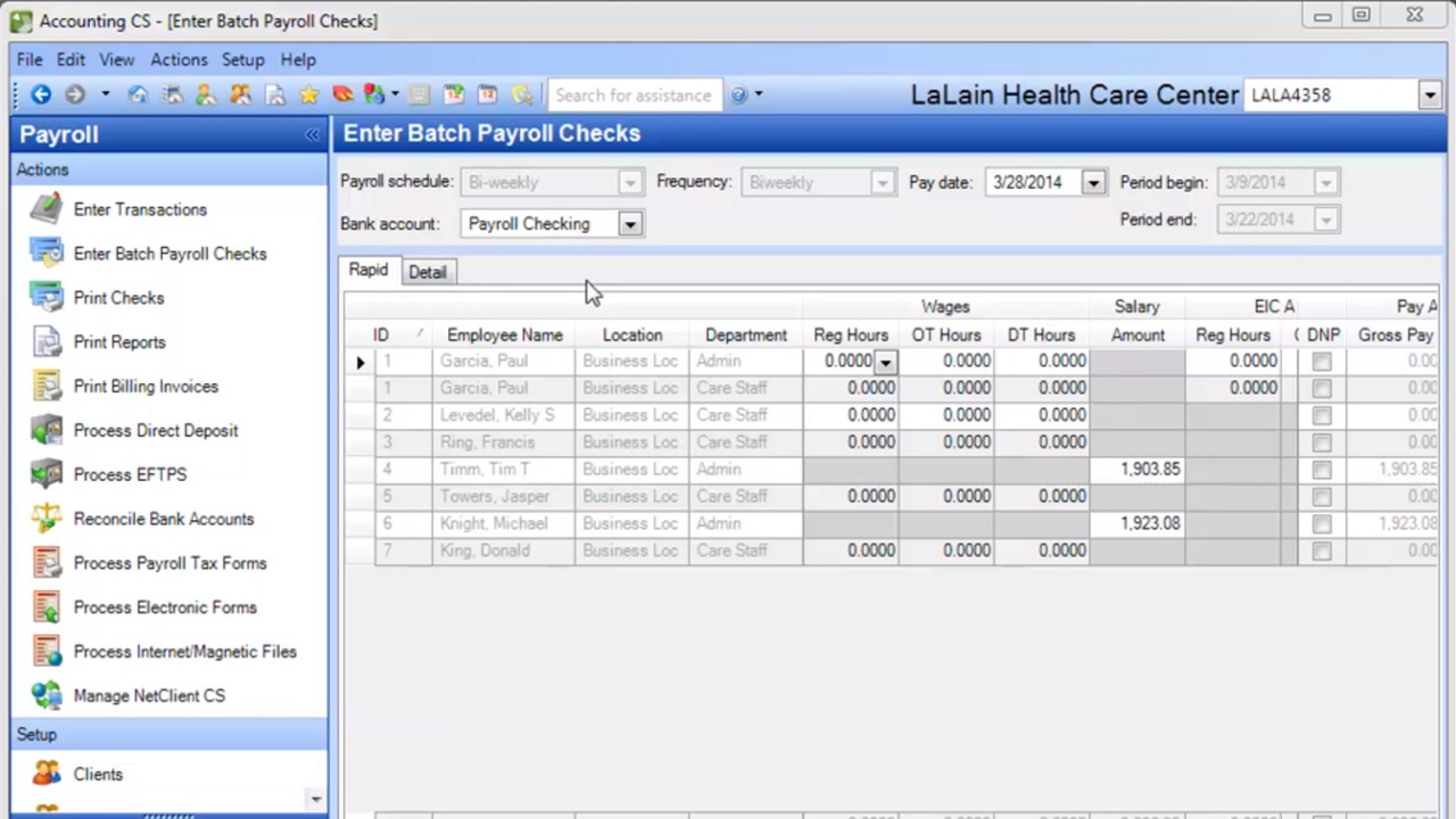 Payroll software for accountants | Accounting CS Payroll | Thomson Reuters