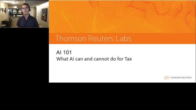 Artificial intelligence: What it is, what it’s not, and where it’s taking the tax industry