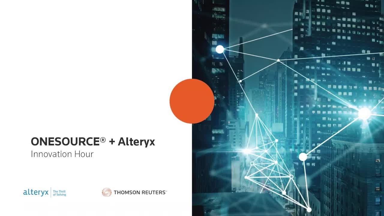 Alteryx Innovation Hour