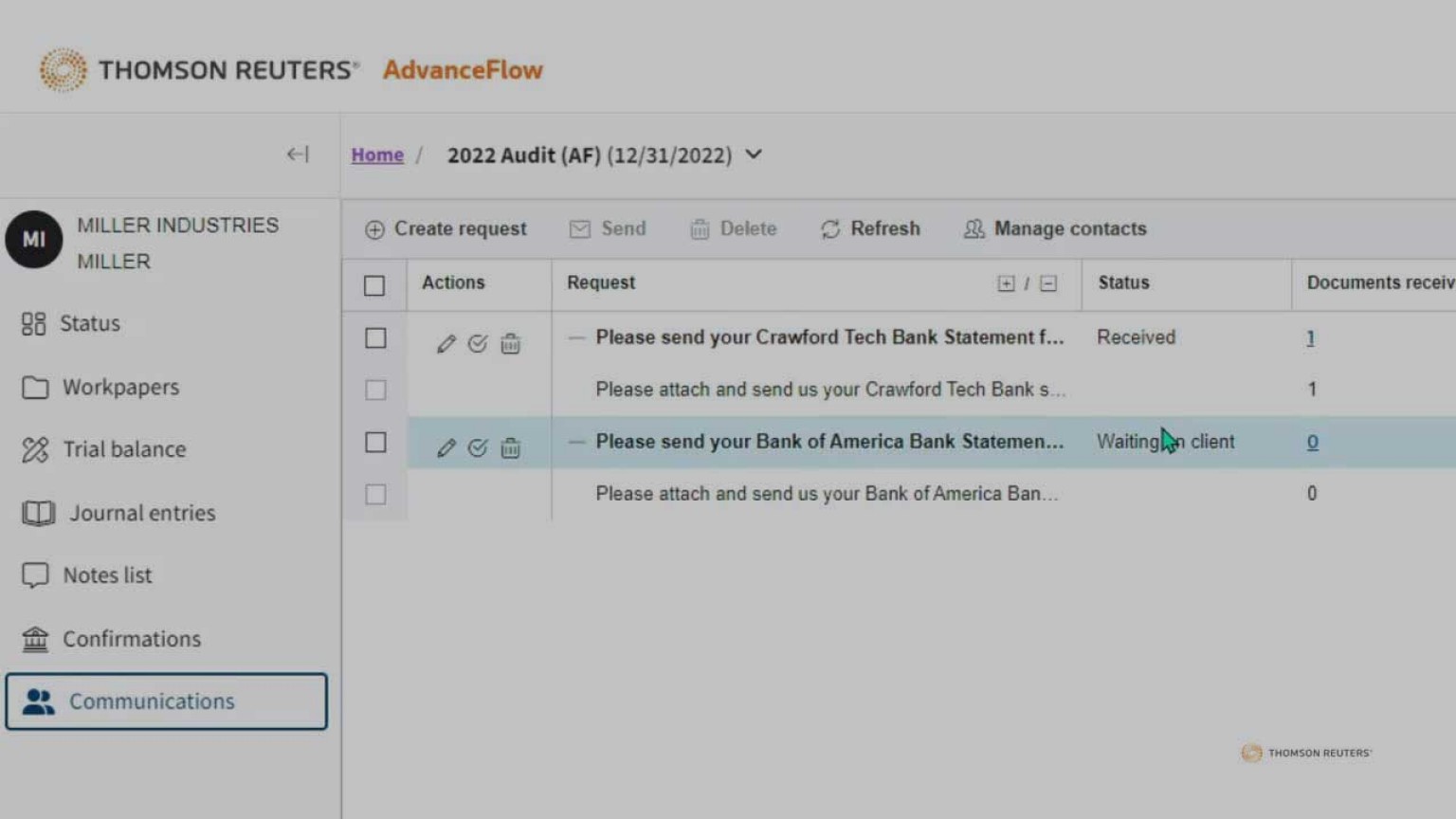AI accounting & audit software | Thomson Reuters