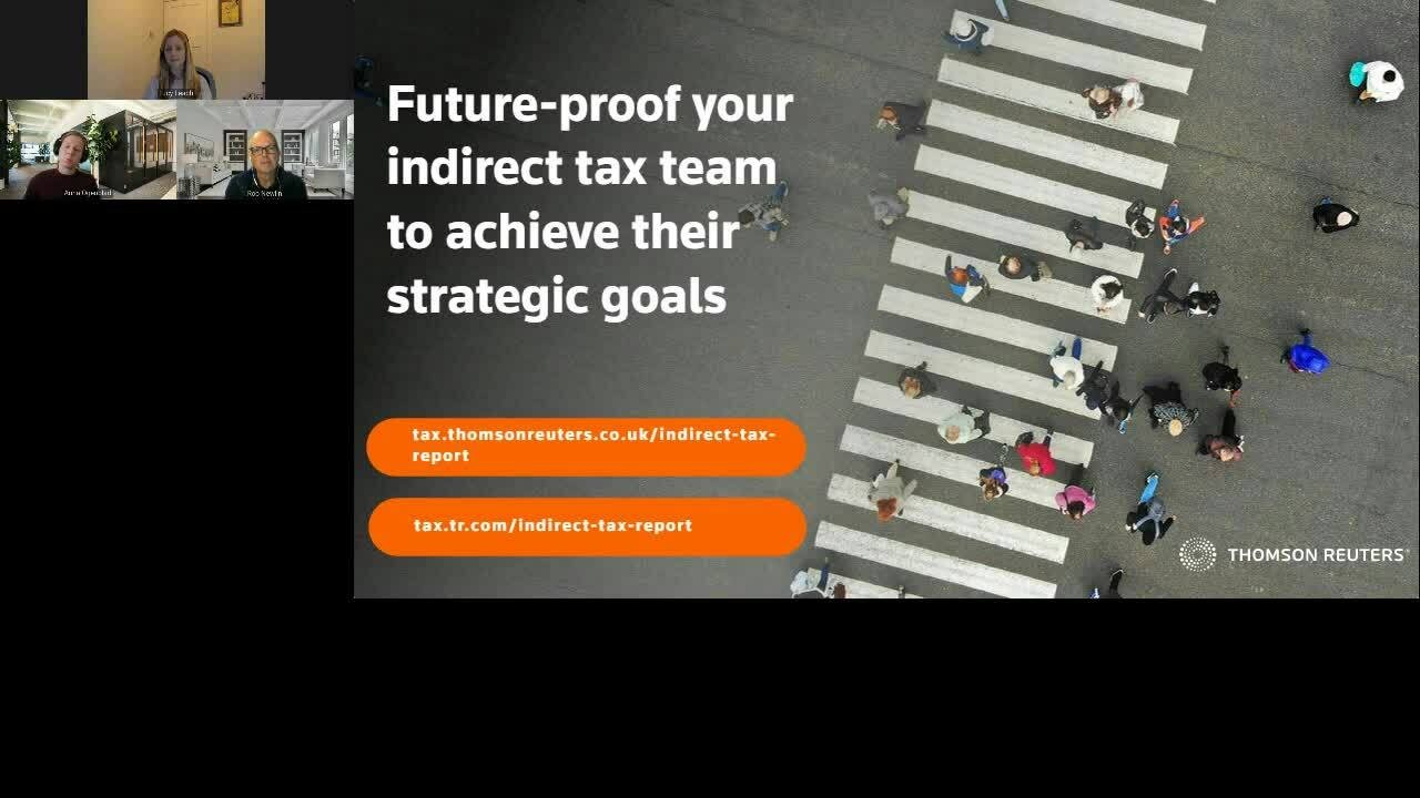 Future-proof your indirect tax team to achieve their strategic goals