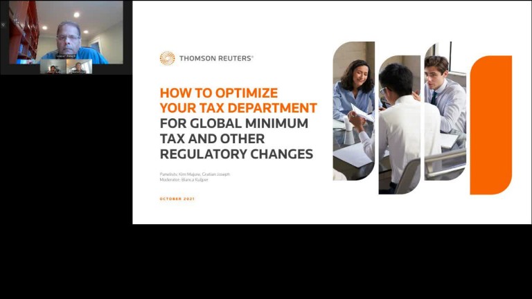 How to optimize your tax department