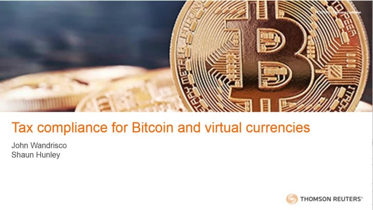 Tax compliance for Bitcoin and virtual currencies
