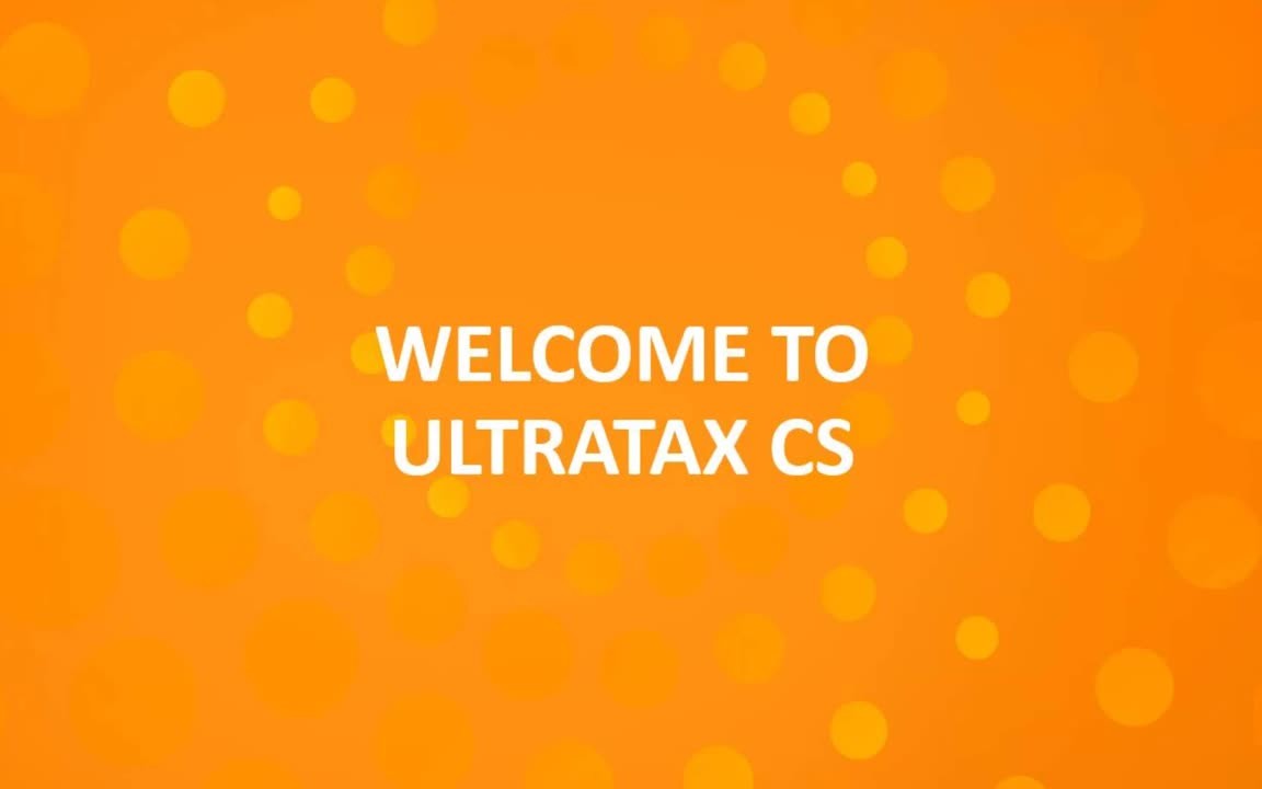 UltraTax CS demo