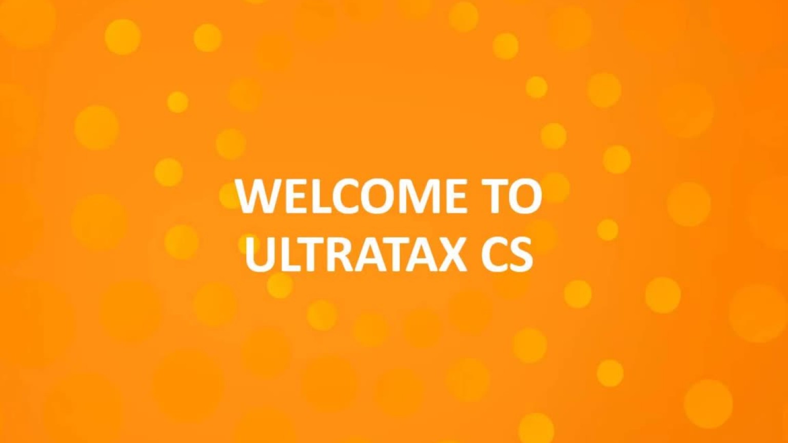 See a free demonstration of UltraTax CS Thomson Reuters