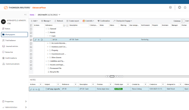 AdvanceFlow screenshot | Review notes